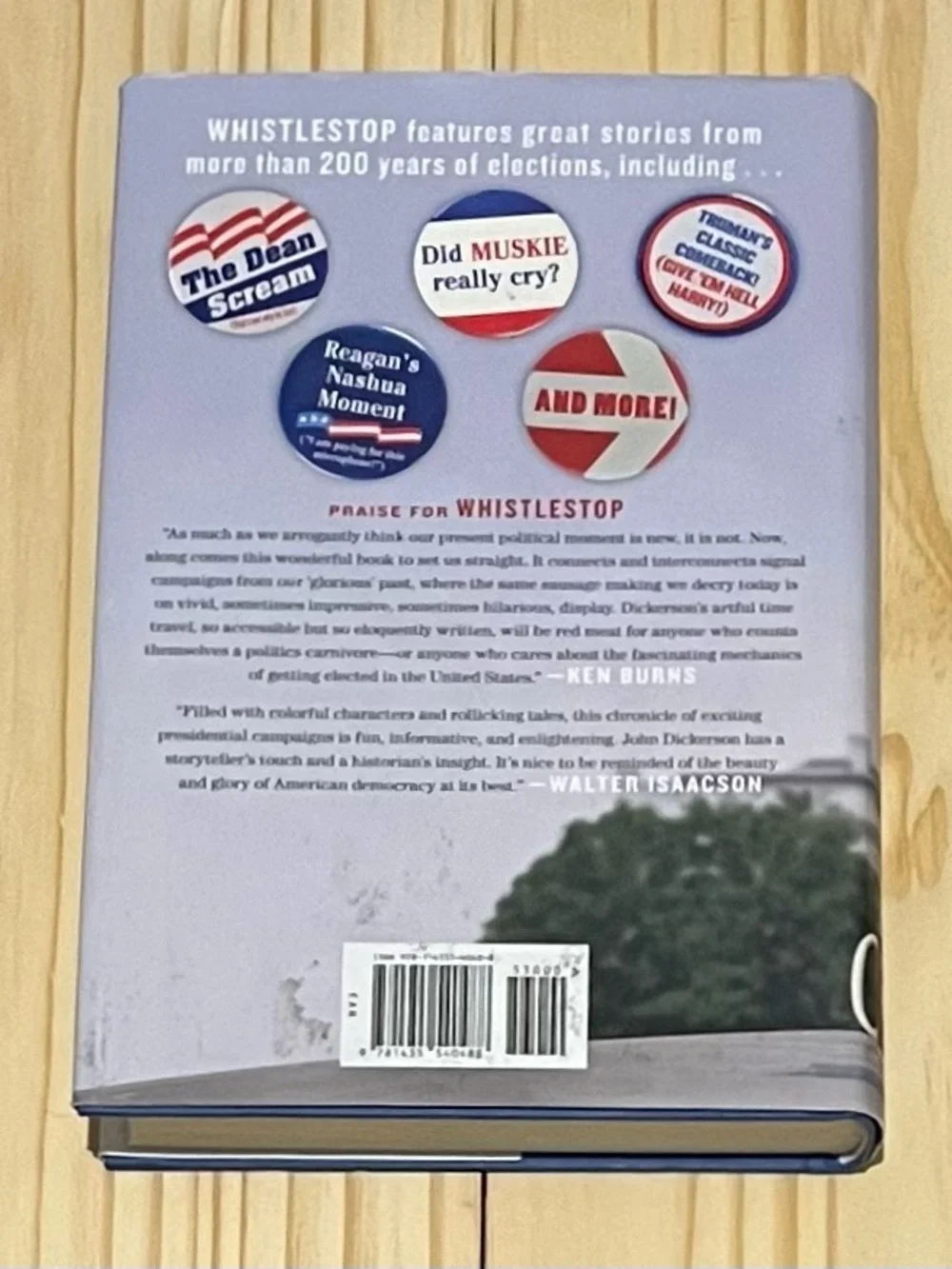Whistlestop: My Favorite Stories from Presidential Campaign History, With Jacket